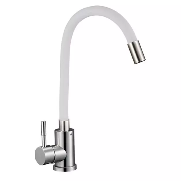 Змішувач для кухні SOLONE EZA4-F090GY (гнучкий сірий.)